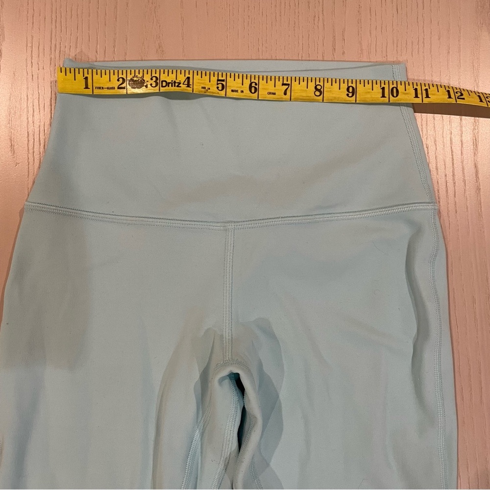 Lululemon Align High-Rise Pant 25" W5CTCS Icing Blue - Size 4 - Picture 3 of 7